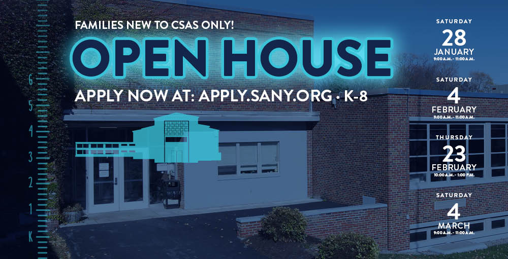 CSAS ES Hosting Open Houses for New Families